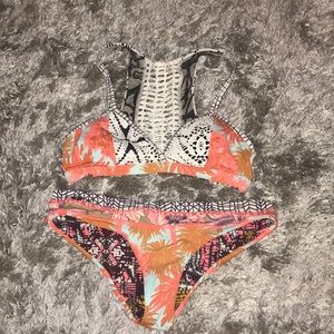 Maaji Freezy Frame bikini top and bottom